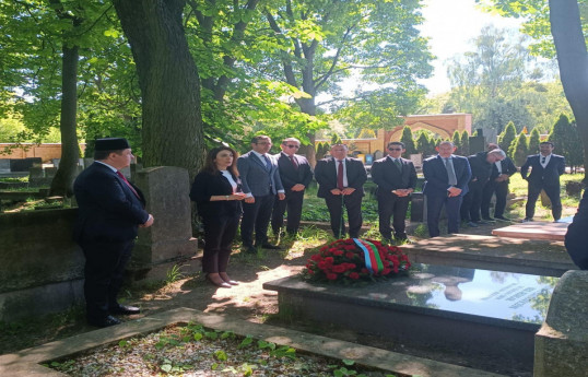 В Польше посещена могила азербайджанского полковника Вели бея Ядигяра