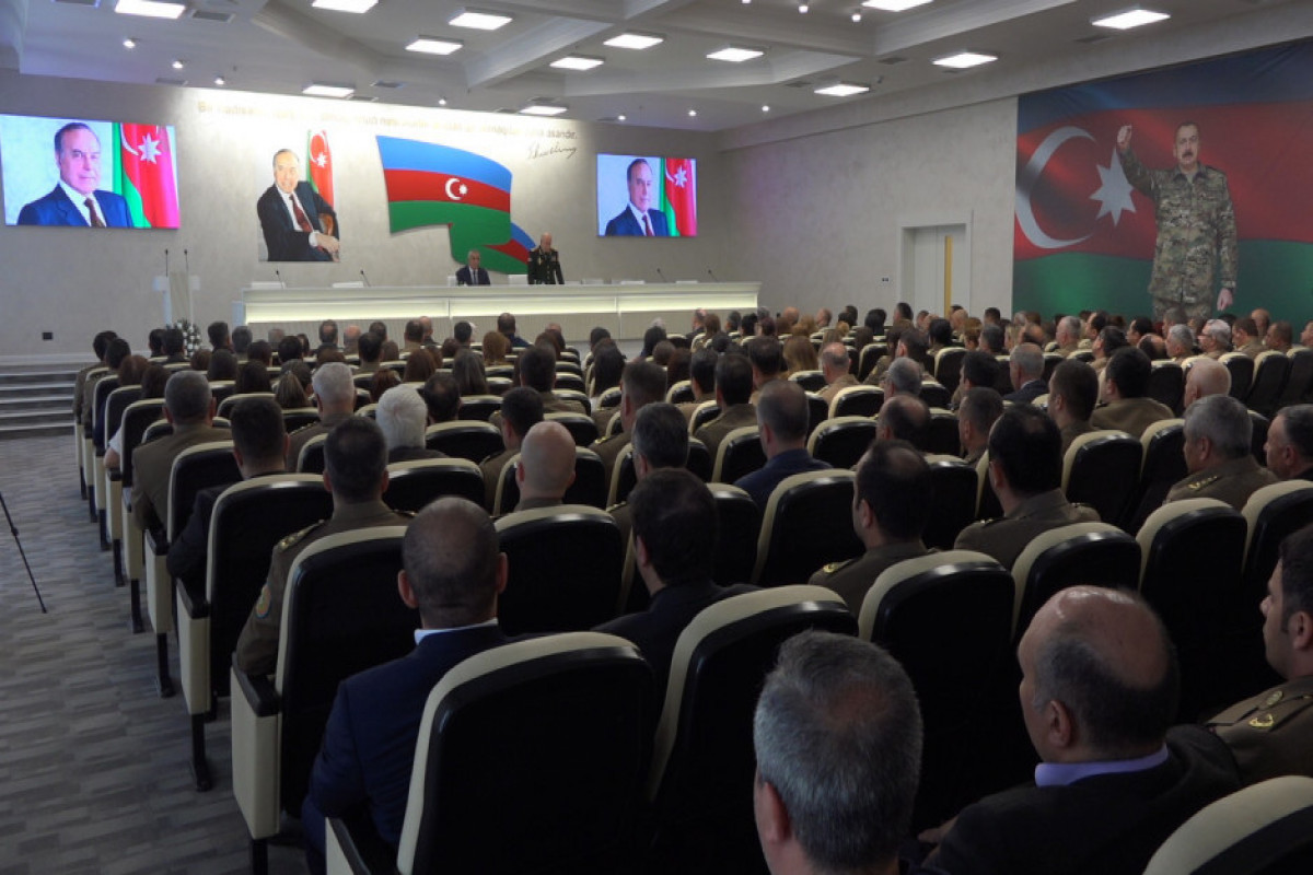 В МЧС Азербайджана состоялось мероприятие по случаю 101-й годовщины со дня рождения общенационального лидера – <span class="red_color">ВИДЕО