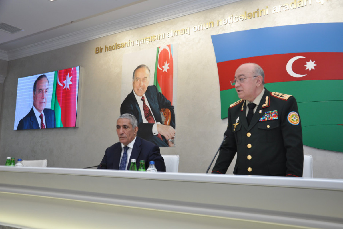 В МЧС Азербайджана состоялось мероприятие по случаю 101-й годовщины со дня рождения общенационального лидера – ВИДЕО 