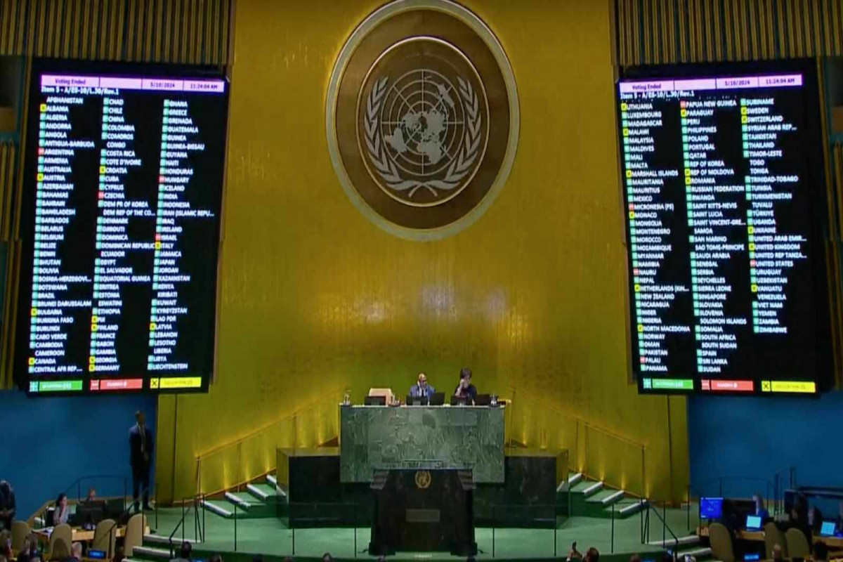 ООН приняла резолюцию в поддержку членства Палестины