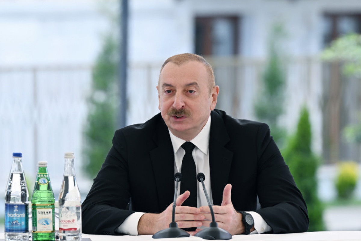 Президент Ильхам Алиев