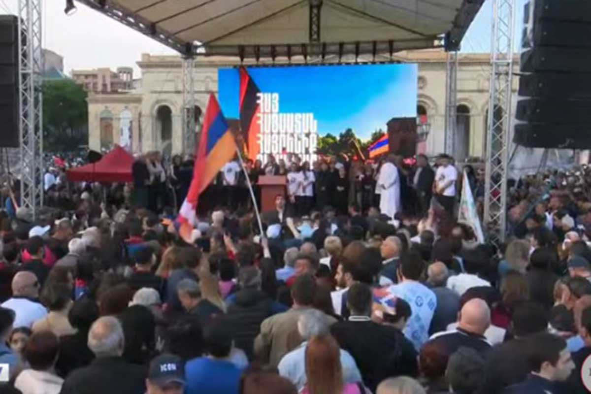 В Ереване проведена очередная акция протеста-<span class="red_color">ОБНОВЛЕНО