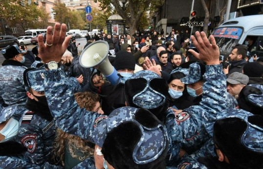 В ходе акций протеста в Ереване задержан 151 человек -ОБНОВЛЕНО-2 
