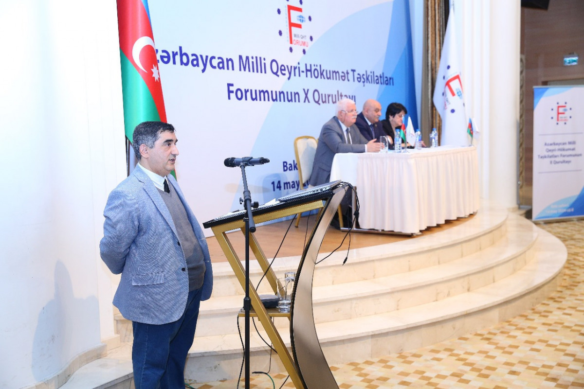 В Баку прошел съезд Национального форума НПО Азербайджана, избран новый руководитель - <span class="red_color">ОБНОВЛЕНО