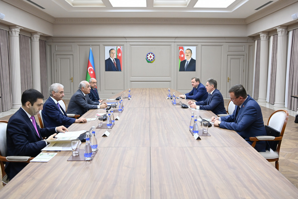 Али Асадов встретился с заместителем премьер-министра Беларуси