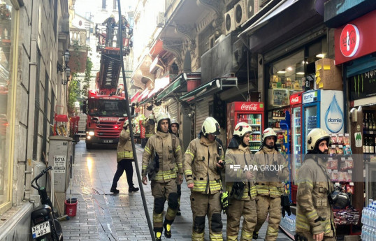 Пожар в центре Стамбула потушен -ФОТО-ОБНОВЛЕНО 