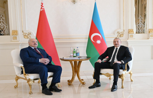 Состоялась встреча президентов Азербайджана и Беларуси один на один - ОБНОВЛЕНО 