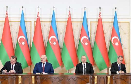 Подписаны азербайджано-белорусские документы - ОБНОВЛЕНО 