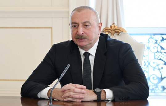 Президент Ильхам Алиев