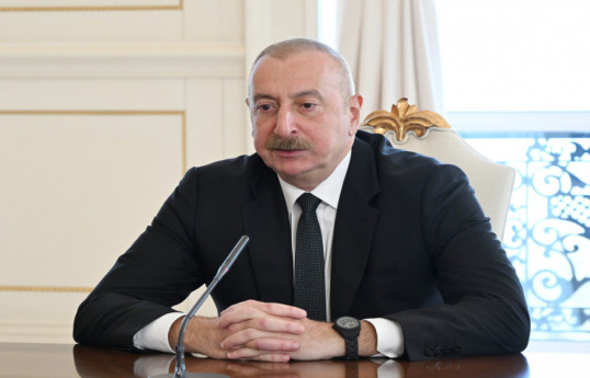 Президент Ильхам Алиев