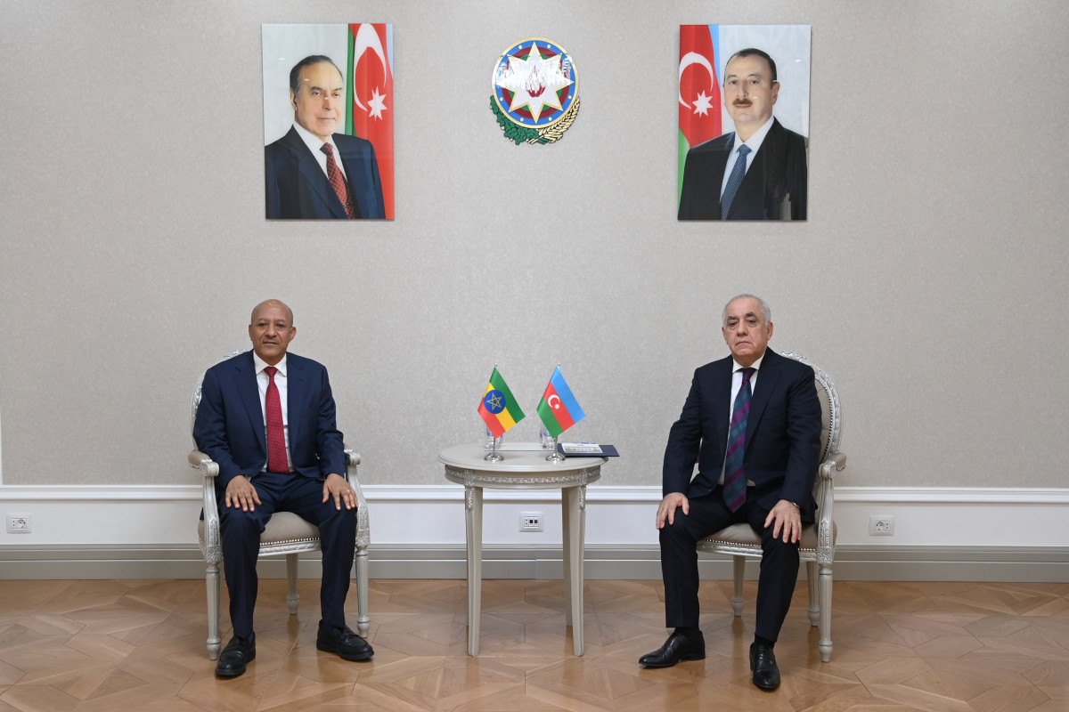 Премьер-министр Азербайджана встретился с вице-премьером Эфиопии