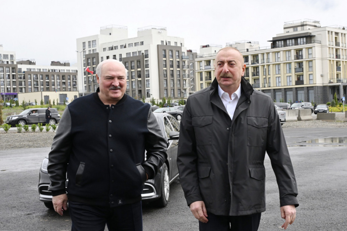 Президенты Азербайджана и Беларуси осмотрели разрушенные места в Физули и ознакомились с генпланом города -<span class="red_color">ОБНОВЛЕНО