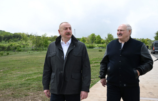 Ильхам Алиев, Александр Лукашенко