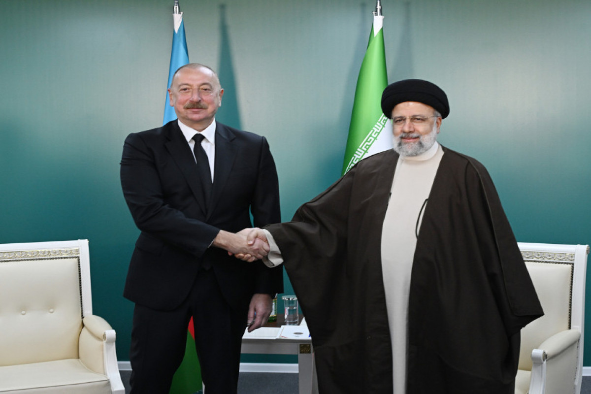 Президент Азербайджанской Республики Ильхам Алиев, Президент Исламской Республики Иран Сейед Ибрахим Раиси