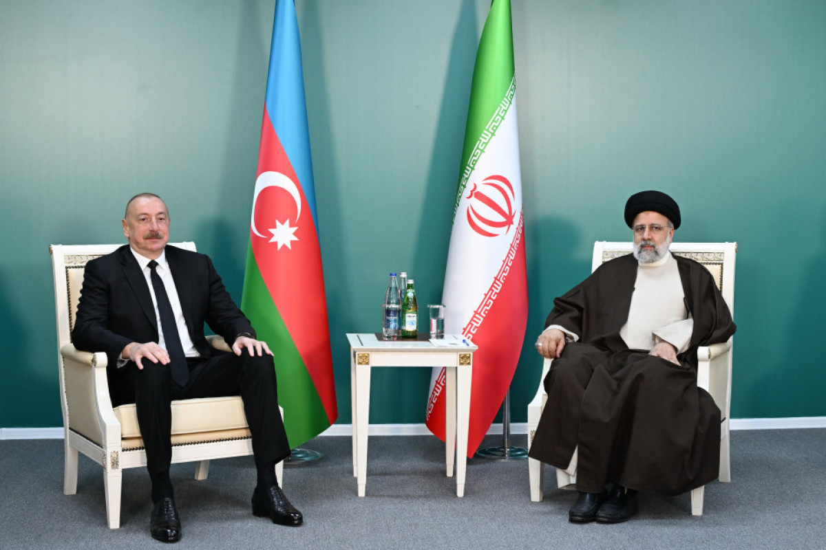 Президент Азербайджанской Республики Ильхам Алиев, Президент Исламской Республики Иран Сейед Ибрахим Раиси