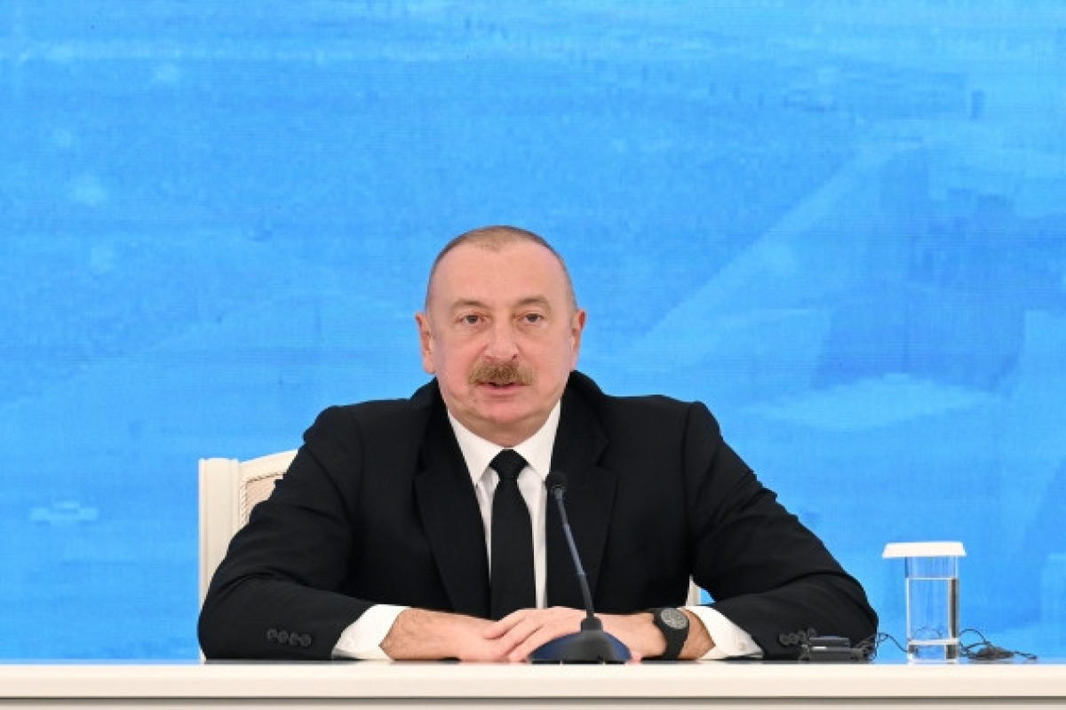 Президент Ильхам Алиев