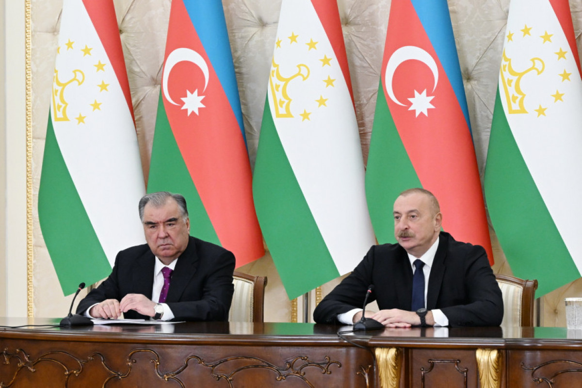Президент Таджикистана Эмомали Рахмон, Президент Азербайджана Ильхам Алиев