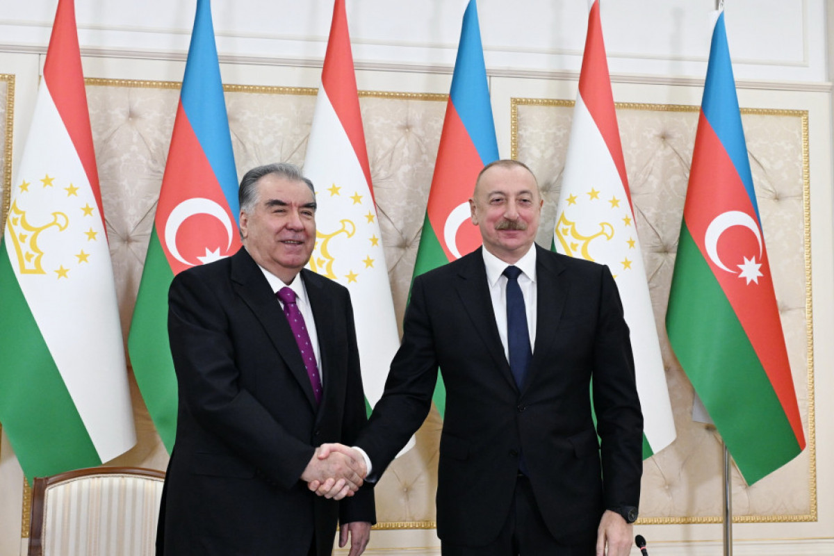 Президент Таджикистана Эмомали Рахмон, Президент Азербайджана Ильхам Алиев