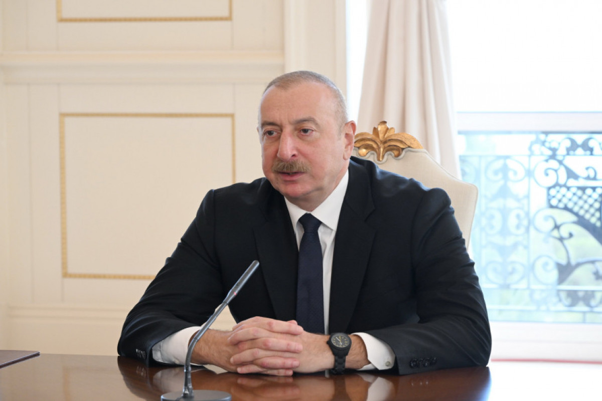 Президент Ильхам Алиев