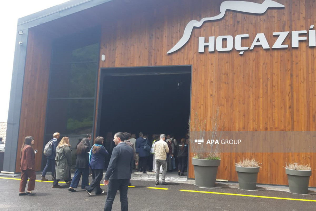 Представители дипкорпуса и военные атташе побывали в студии «Hoçazfilm» в Лачине