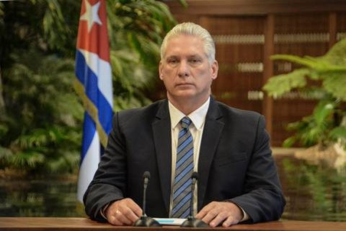 Президент Республики Куба Мигель Диас-Канель Бермудес
