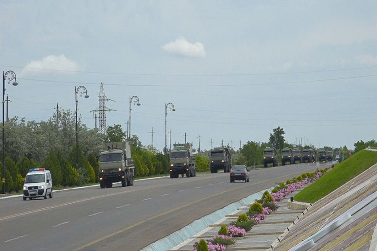 Азербайджанская армия провела командно-штабные учения в Нахчыване-ВИДЕО 