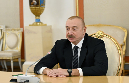 Президент Ильхам Алиев