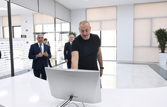Президент Азербайджана принял участие в открытии подстанции «Истису» в Кяльбаджаре -ОБНОВЛЕНО 