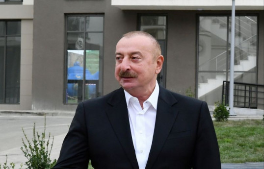 Президент Ильхам Алиев