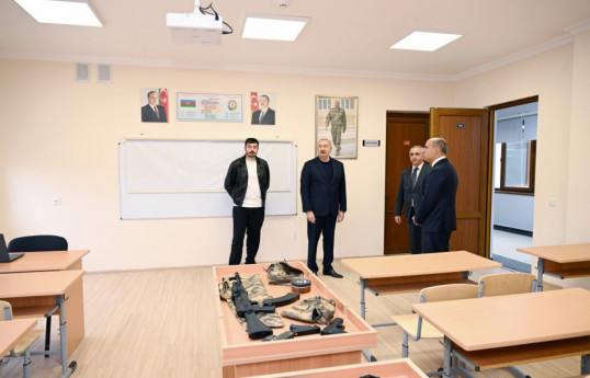 В Ханкенди после ремонта сдана в эксплуатацию средняя школа № 4 имени Низами Гянджеви -ОБНОВЛЕНО 