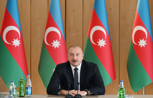 Президент Ильхам Алиев