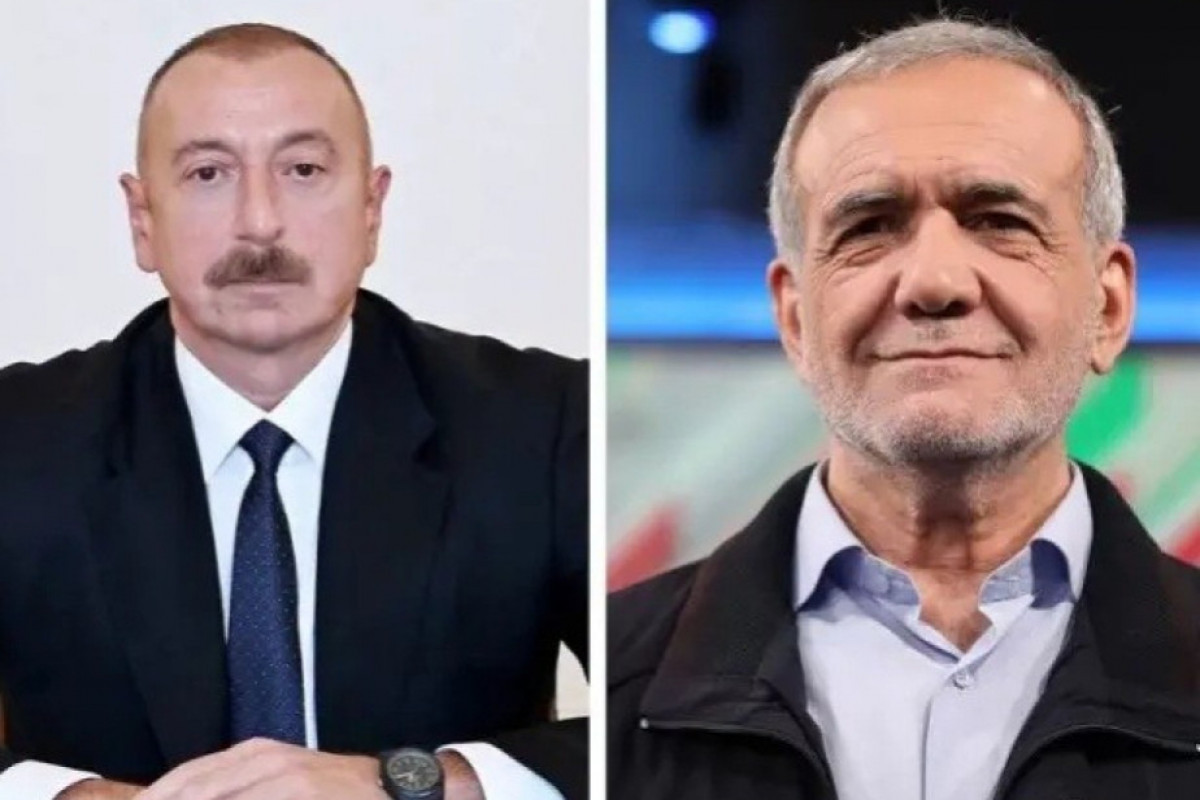 Масуд Пезешкиан поздравил Президента Азербайджана