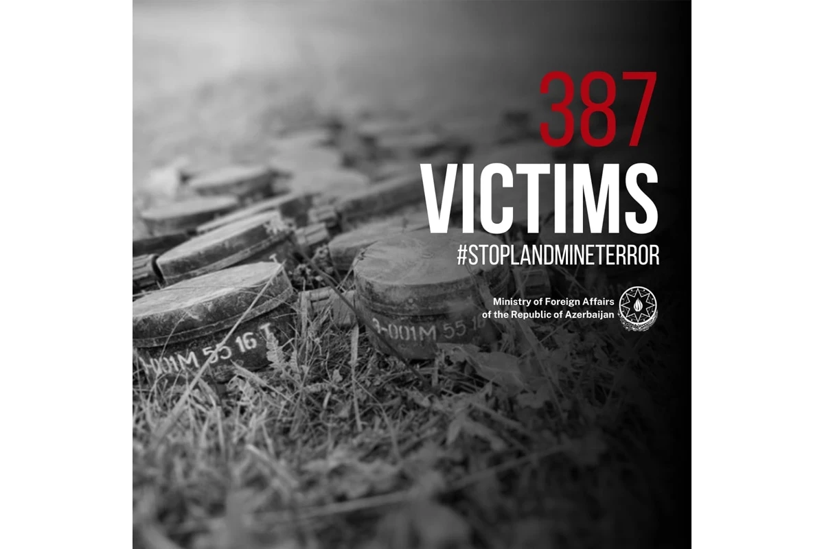 После Отечественной войны Азербайджана число жертв мин достигло 387