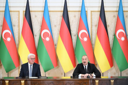 Президенты Азербайджана и Германии выступили с заявлениями для прессы - ОБНОВЛЕНО-2 