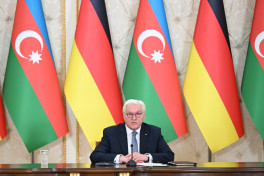 Президенты Азербайджана и Германии выступили с заявлениями для прессы - ОБНОВЛЕНО-2 