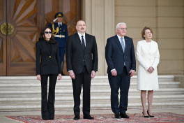 Состоялась церемония официальной встречи Президента Германии