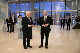 Президенты Азербайджана и Германии присутствовали на концерте, организованном в Центре Гейдара Алиева-ФОТО 