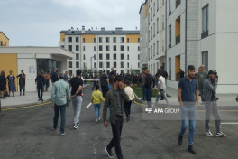 В село Суговушан Агдеринского района прибыла очередная группа жителей, им вручены ключи от квартир-ФОТО-ОБНОВЛЕНО-1-ВИДЕО 