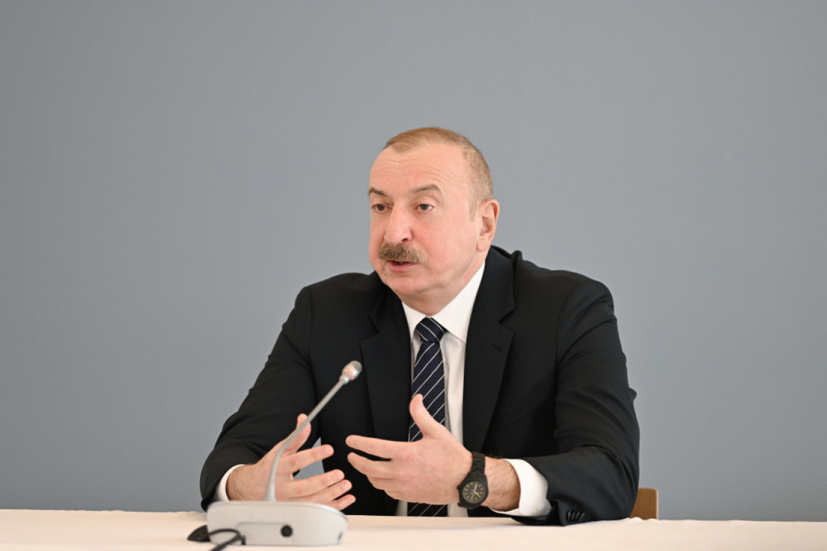 Президент Ильхам Алиев