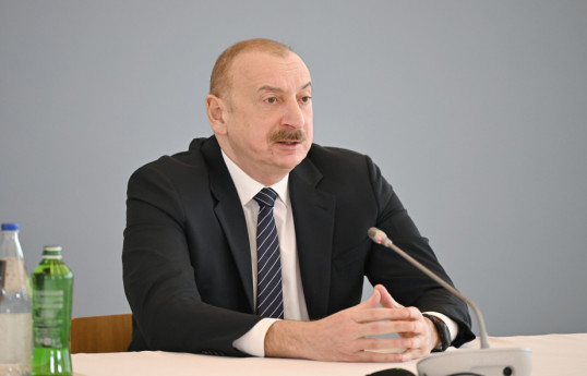 Президент Ильхам Алиев