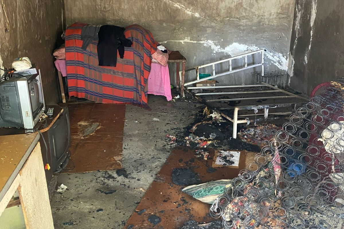 В Нахчыване при пожаре в частном доме погиб человек