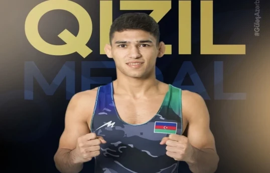 Азербайджанский борец стал чемпионом Европы