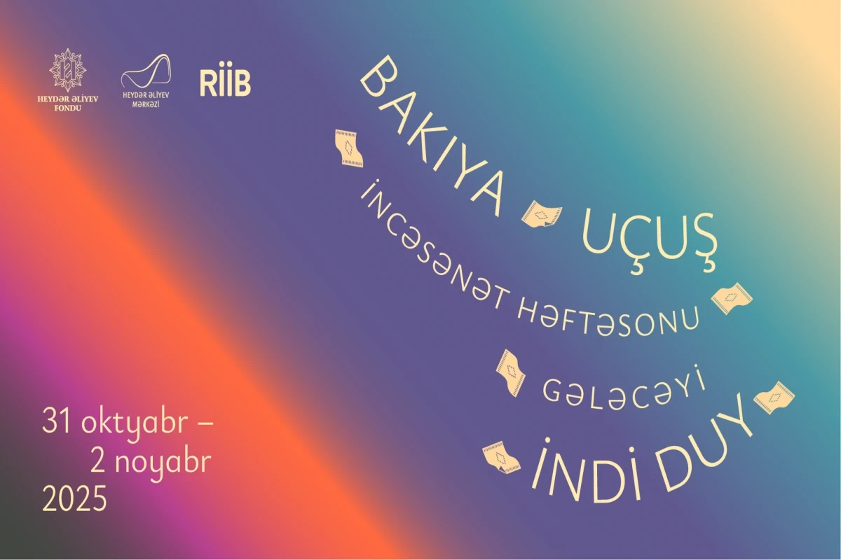 При организации Фонда Гейдара Алиева в Баку пройдет фестиваль Art Weekend