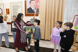 Мехрибан Алиева и Лейла Алиева посетили ясли номер 1 и детский дом-учреждение социального обслуживания номер 1 в Баку