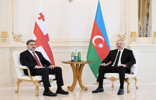 Михаил Кавелашвили, Ильхам Алиев