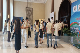 В Ханкенди проходит церемония открытия VI Летнего лагеря молодежи диаспоры-ФОТО 