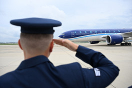 Президент Азербайджана прибыл с рабочим визитом в США-ВИДЕО 