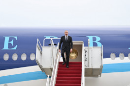 Президент Азербайджана прибыл с рабочим визитом в США-ВИДЕО 