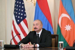 Дональд Трамп, Ильхам Алиев и Никол Пашинян провели трехстороннюю встречу-ВИДЕО -ОБНОВЛЕНО 