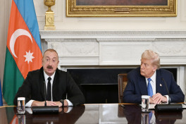 Дональд Трамп, Ильхам Алиев и Никол Пашинян провели трехстороннюю встречу-ВИДЕО -ОБНОВЛЕНО 